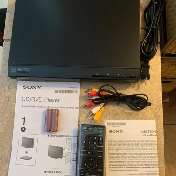 Sony DVD Player - Model DVP-SR210P